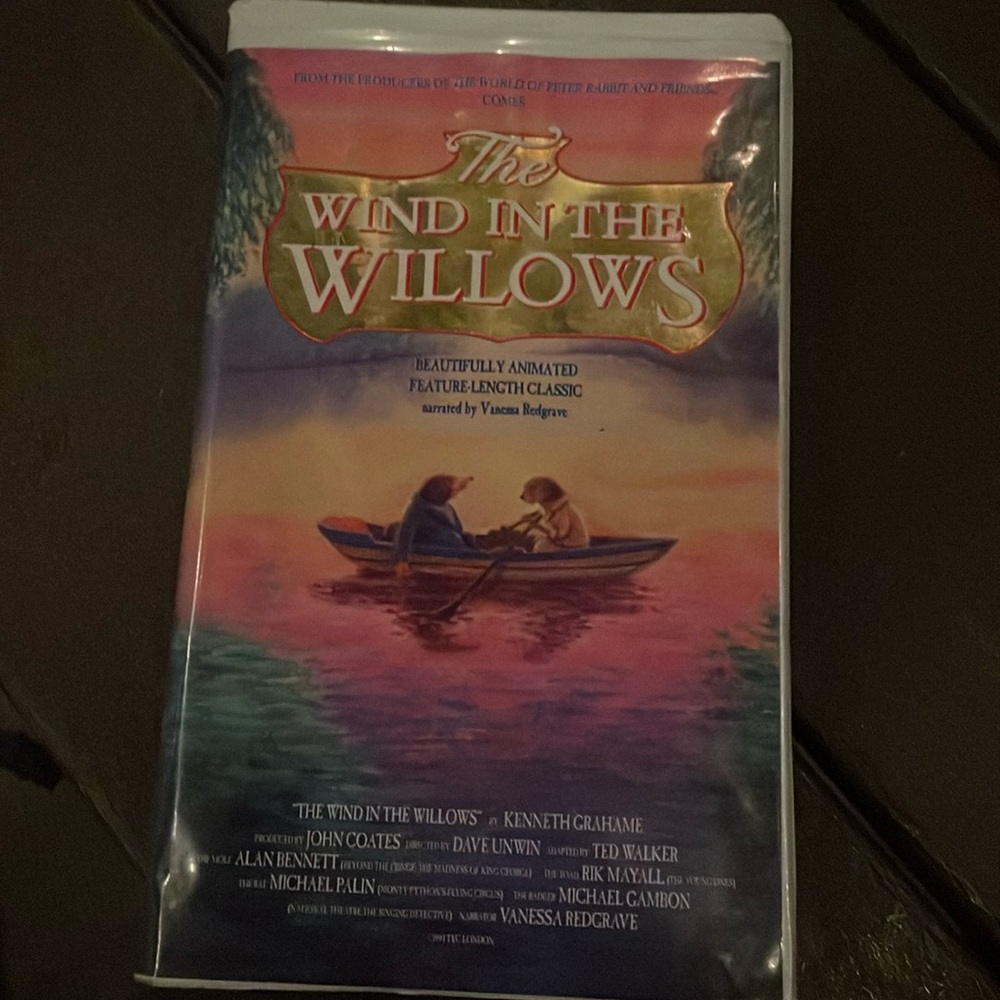The wind in the Willows VHS
